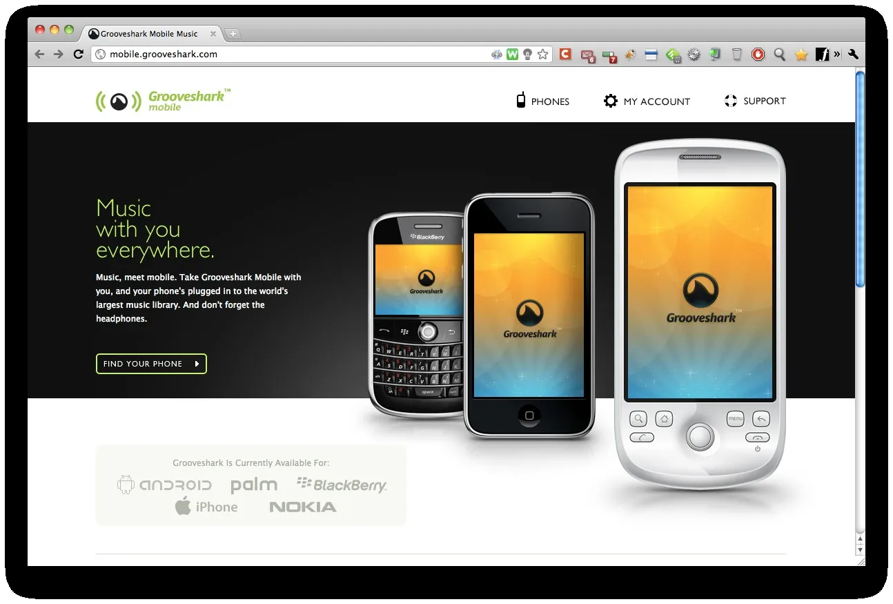 Grooveshark la meilleure offre musicale du moment, devant Spotify — photo 7