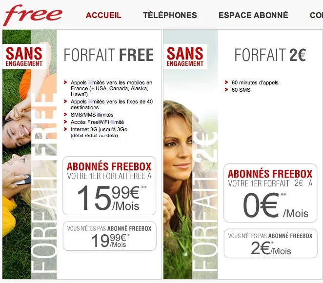 Comme prévu, Sosh, B and You, Red s'alignent sur les tarifs de Freemobile — photo 1