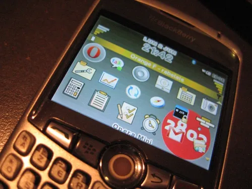 Un mois avec le Blackberry Curve 8320 — photo 1