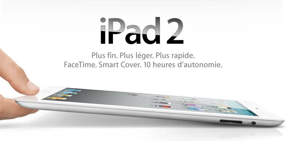 Ipad 2, plus fin, plus léger, logique non? — photo 1