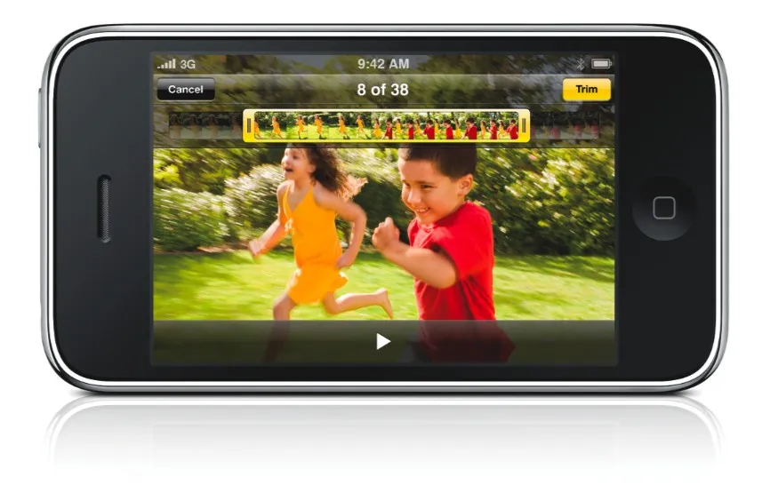 Mode vidéo de l'iphone 3Gs