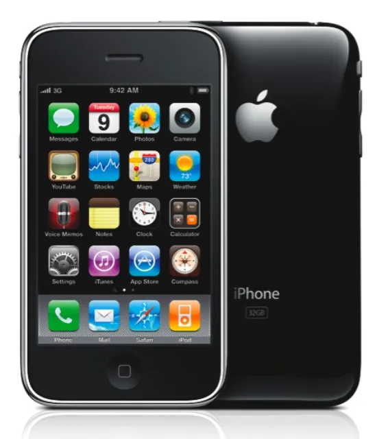 Face avant et arrière de l'iphone 3Gs