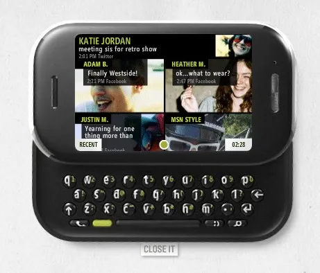 KIN, l'échec de Microsoft dans la téléphonie — photo 5
