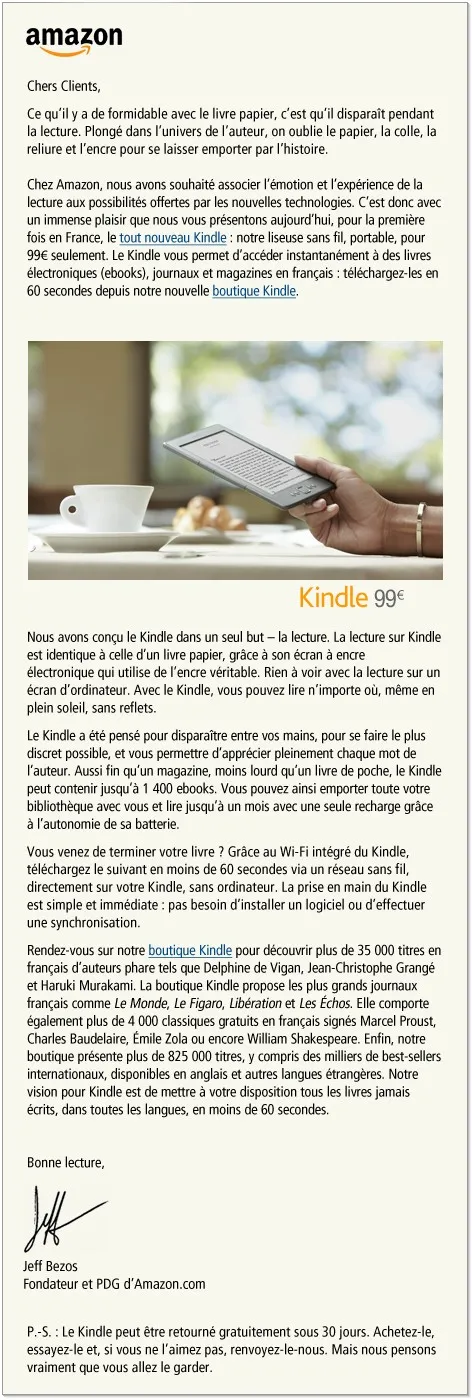 kindle-france Le Kindle est disponible en France — photo 1