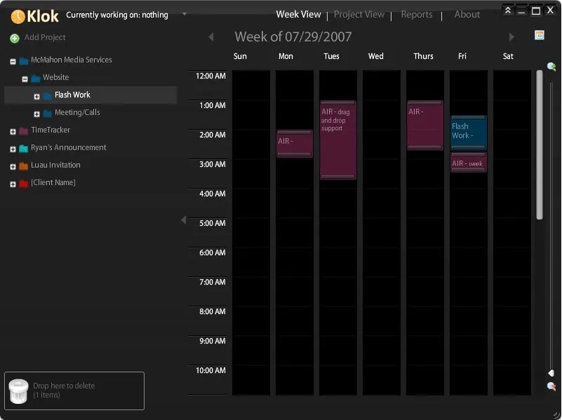 klok time tracker