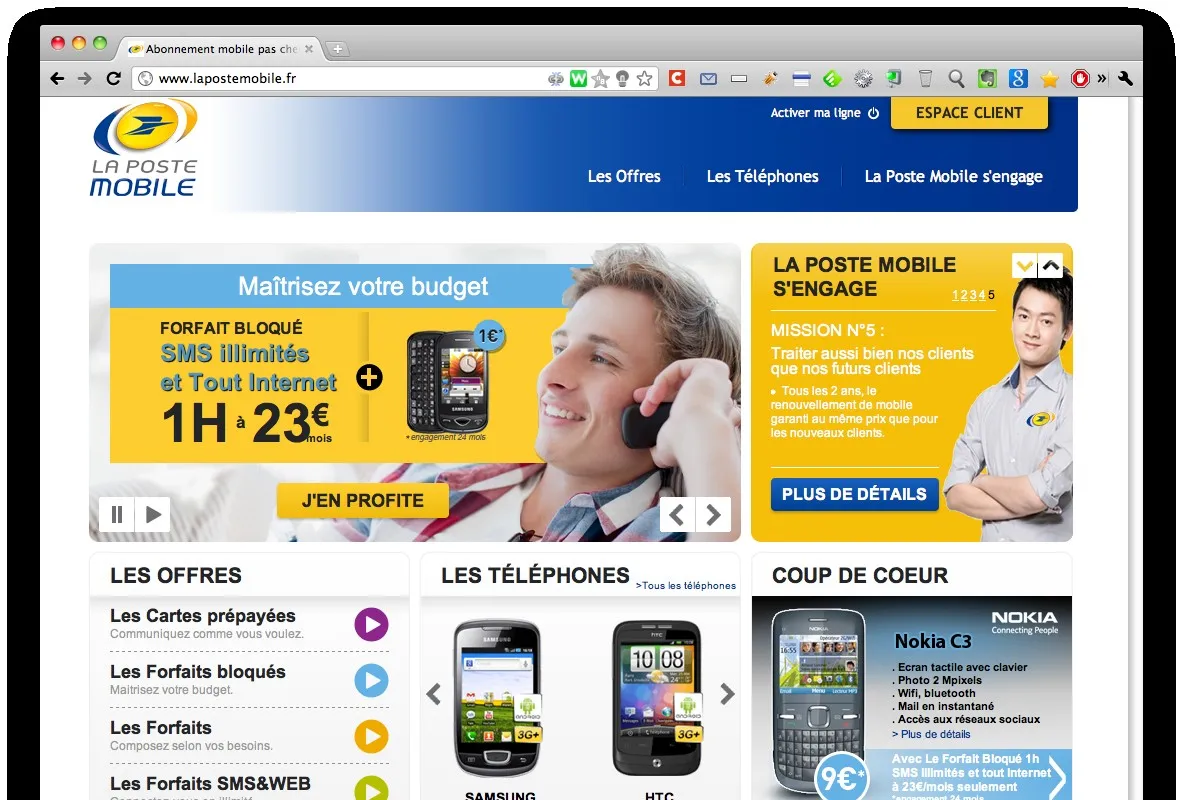 La Poste Mobile, la Poste version opérateur télécom — photo 1