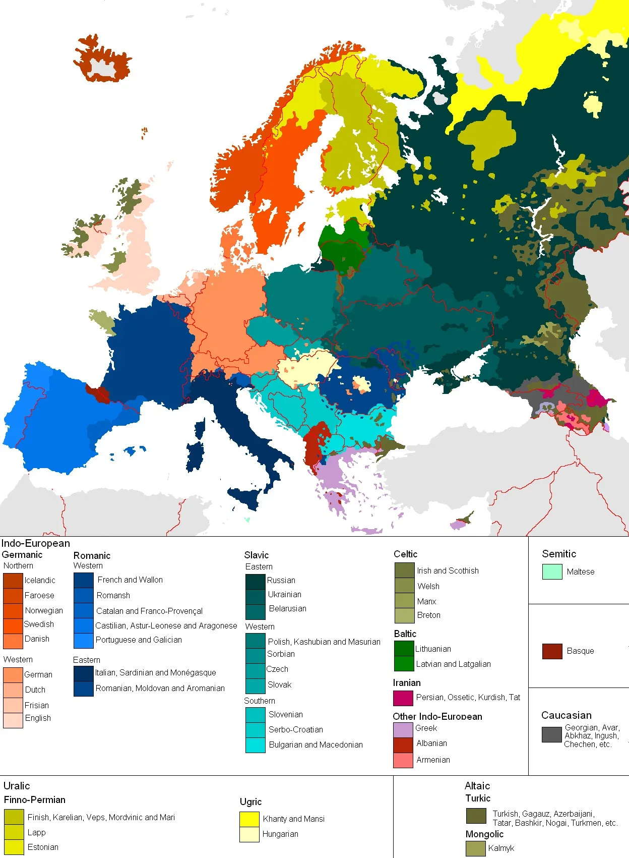 languages_of_europe Langues en europe