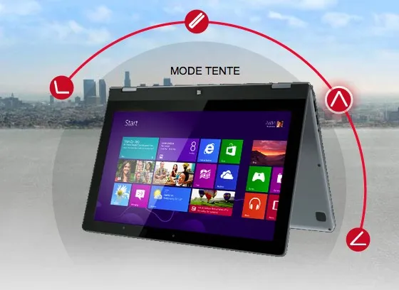 Rapide prise en main du Lenovo Ideapad Yoga — photo 3