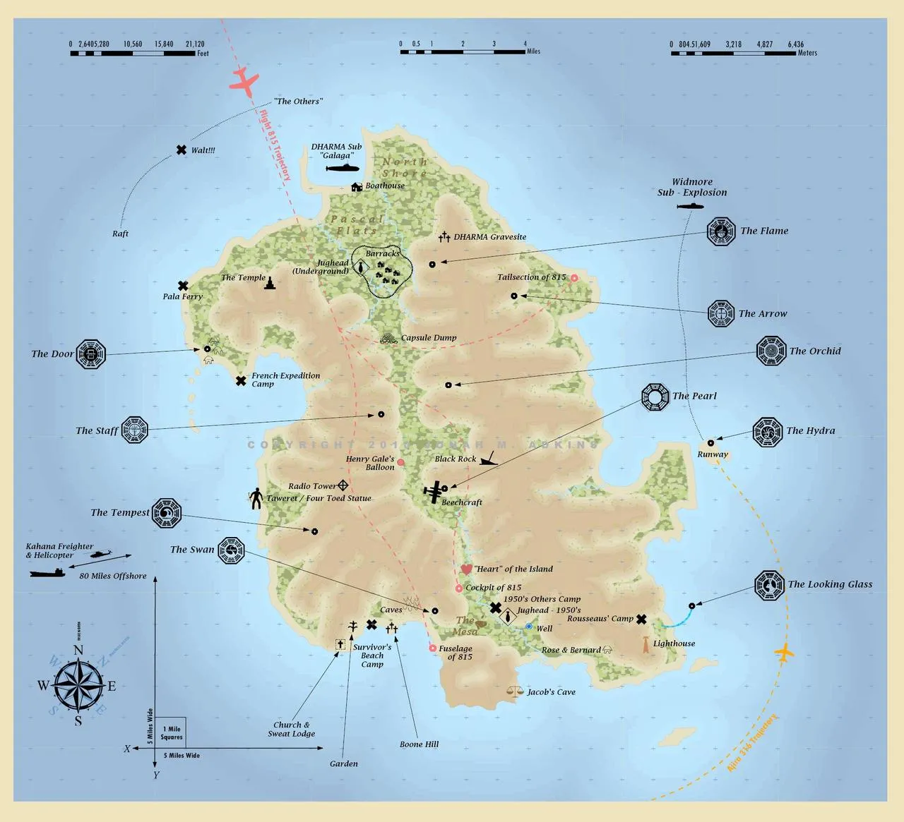 La carte de Lost — photo 1
