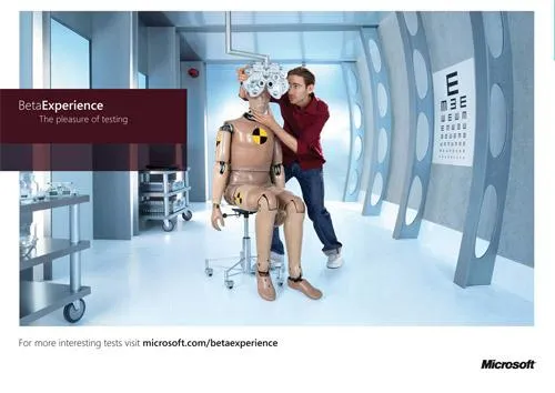 Microsoft beta experience