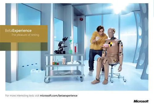 Microsoft beta experience