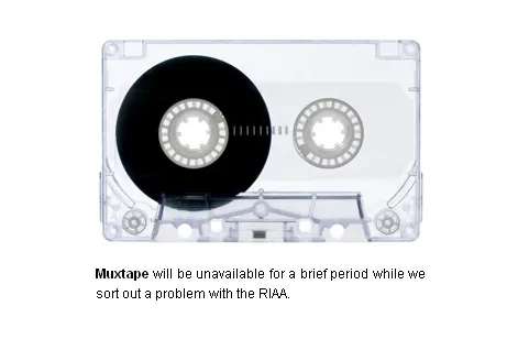 Muxtape ferme à cause de la RIAA — photo 1