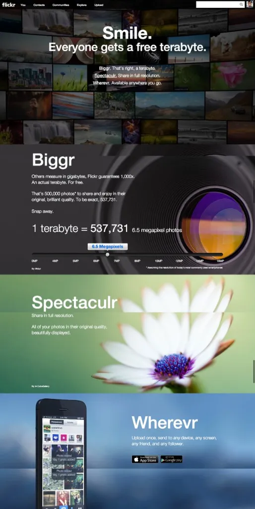 Flickr offre maintenant un terabyte de stockage gratuit — photo 1