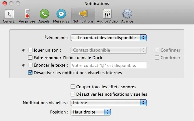 notification-skype-2 Désactiver les notifications sur Skype pour mac — photo 2