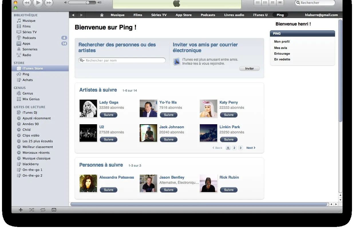 ping-5 Ping, Apple se lançe dans les réseaux sociaux. — photo 5
