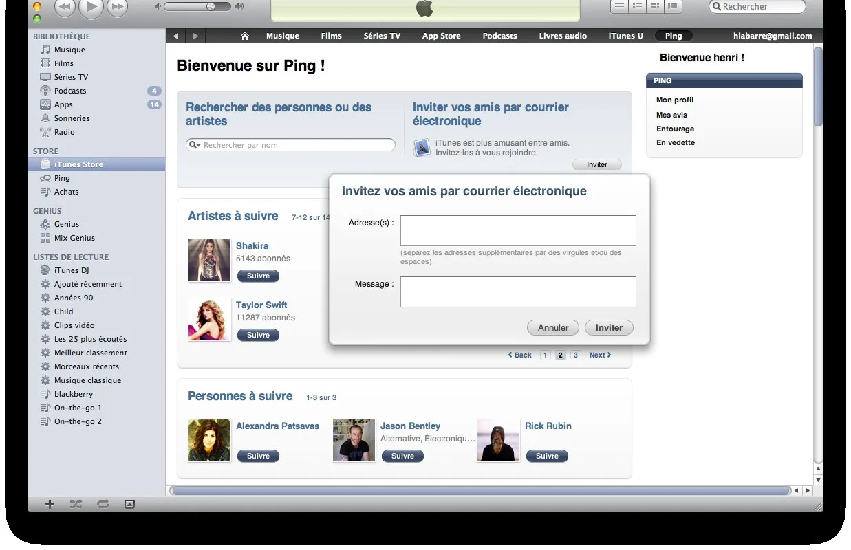 ping-6 Ping, Apple se lançe dans les réseaux sociaux. — photo 6