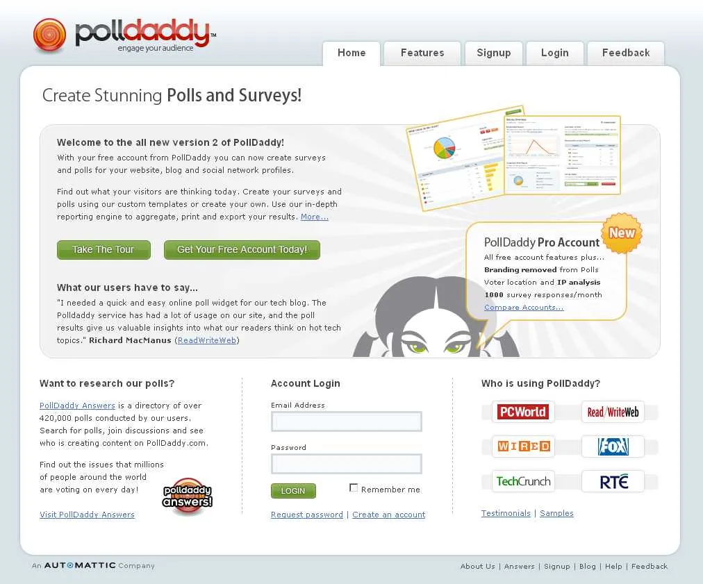 Automattic achète la solution de sondage PollDaddy — photo 1