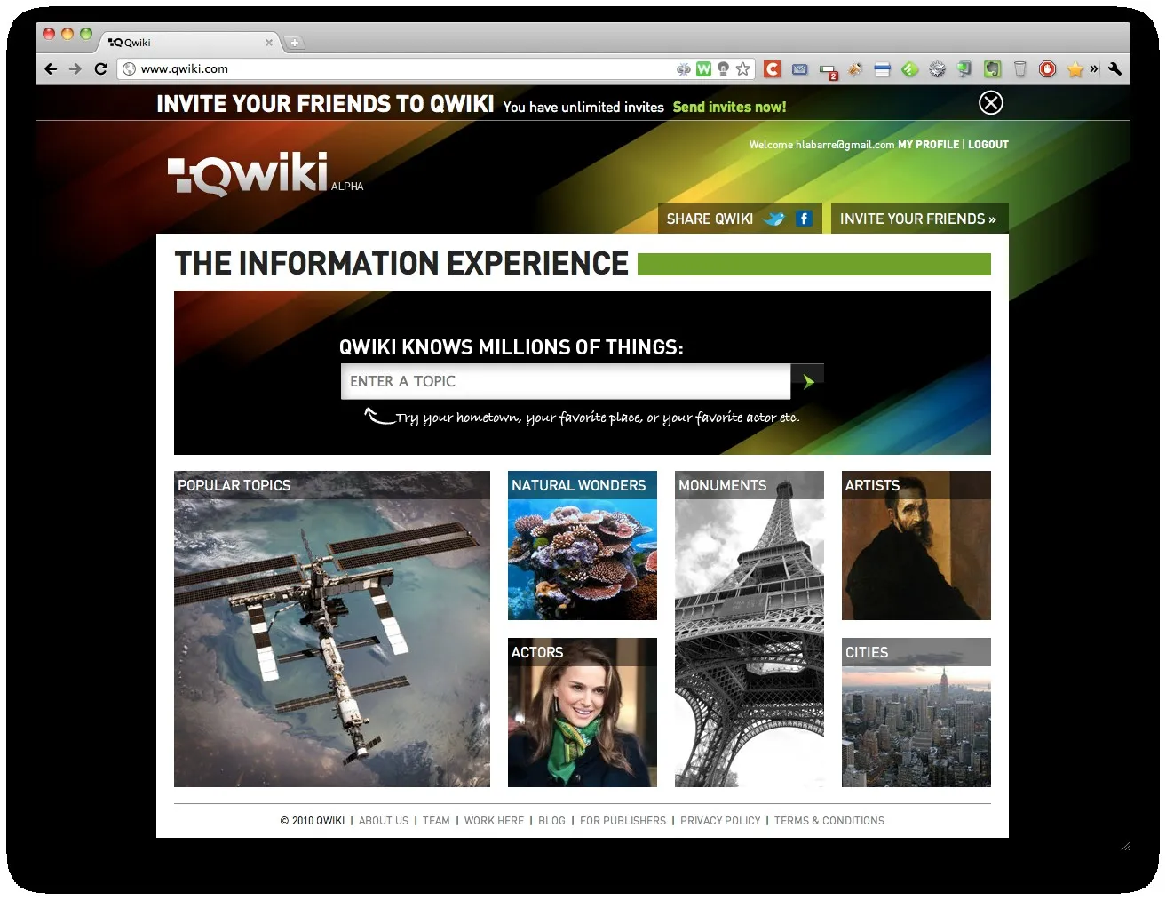Qwiki va t-il révolutionner la recherche sur Internet? — photo 1