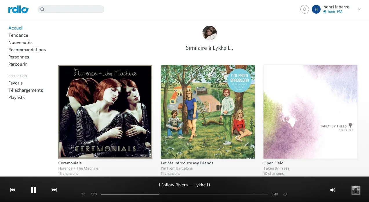Face à la concurrence Rdio passe sur un modèle gratuit — photo 2