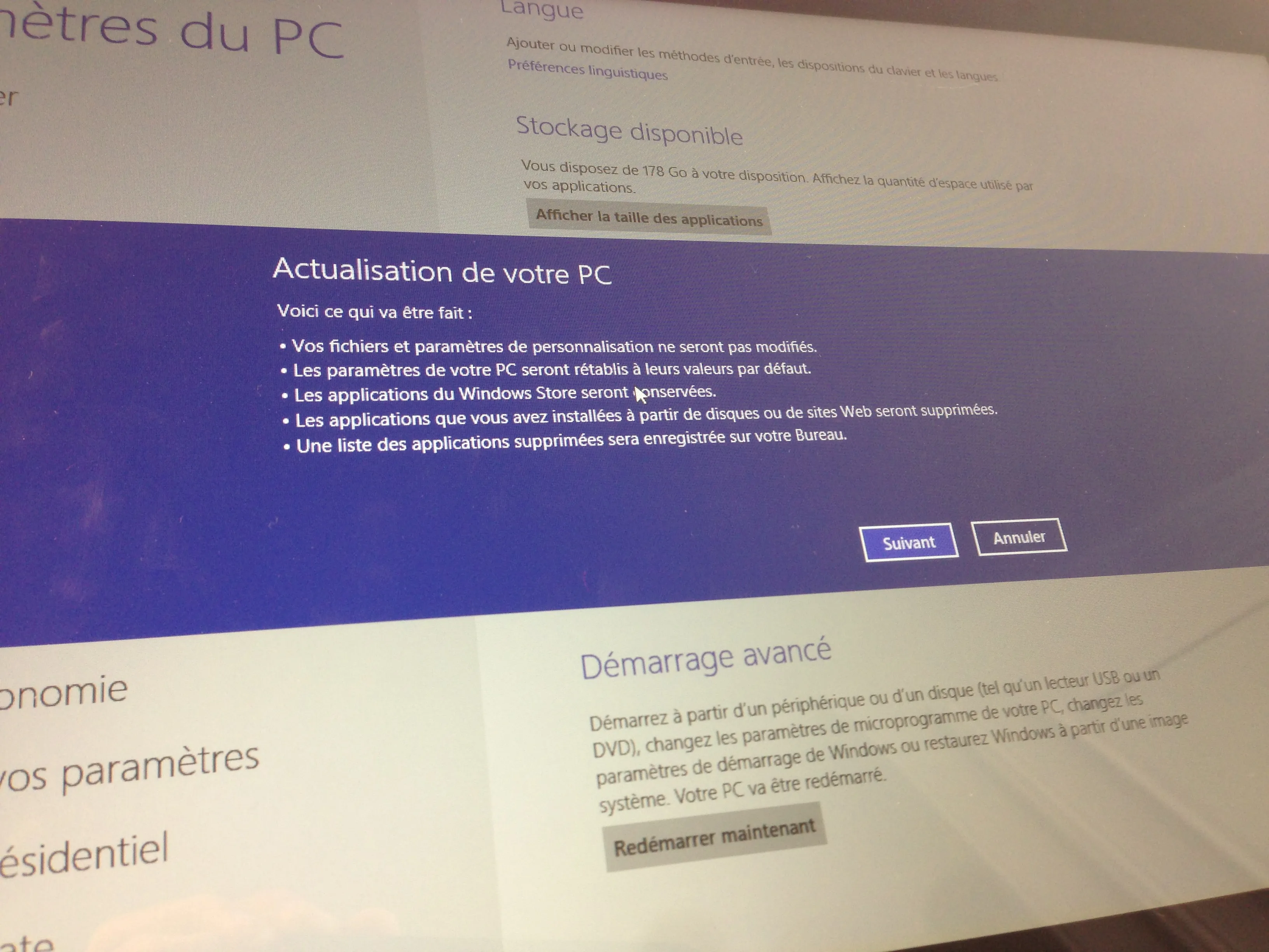 Revenir aux réglages par défaut sous Windows 8 — photo 5