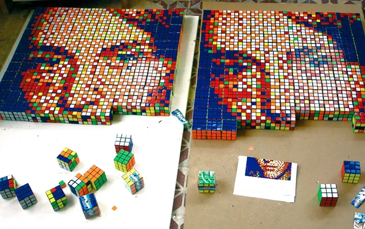 Vous ne savez plus quoi faire avec vos vieux Rubik's Cubes — photo 1