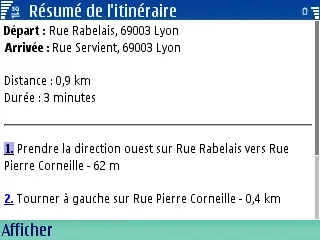 google map symbian
