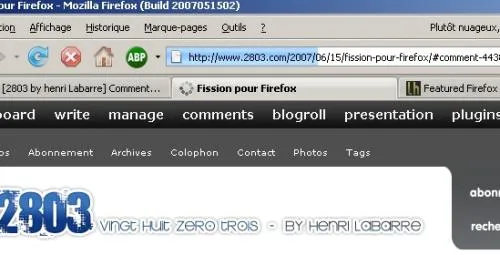 Fission pour Firefox