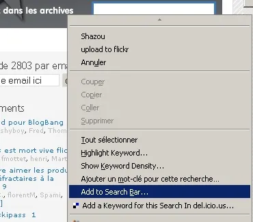 moteur de recherche firefox