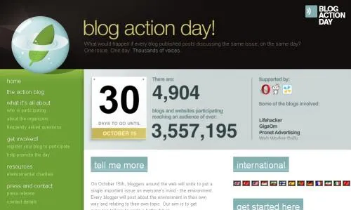 Blog Action Day