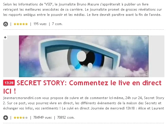 Secret Story : Jean Marc Morandini va t il devenir le forum officiel? — photo 1
