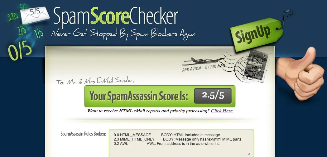 Tester si son email passera les filtres anti-spam — photo 1