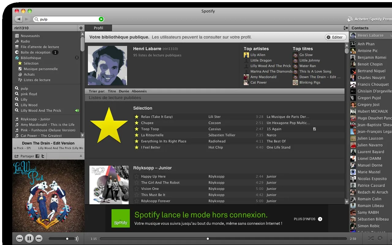 Et Spotify est devenu social — photo 1