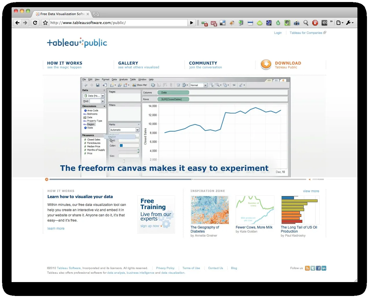 Manipulez vos données facilement avec Tableau Public et partagez les — photo 1