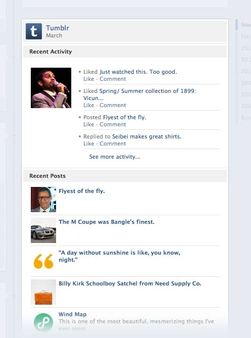 tumblr-timeline Tumblr intègre Open Graph pour la nouvelle Timeline de Facebook — photo 1