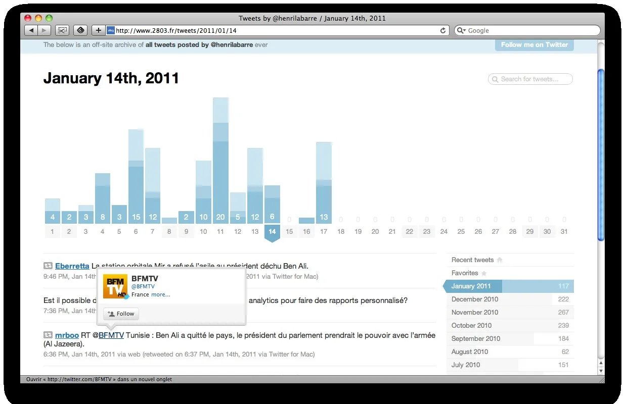 tweet-nest-4 Sauvegarder et archiver son compte Twitter — photo 4
