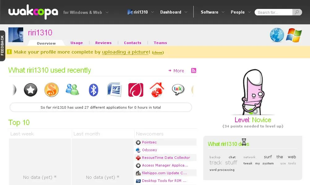 Wakoopa le site social autour des logiciels — photo 1
