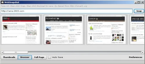websnapshot