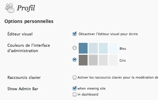 wordpress-3-1-barre-menu-2-4 Désactiver la nouvelle barre d'administration de Wordpress 3.1 — photo 2