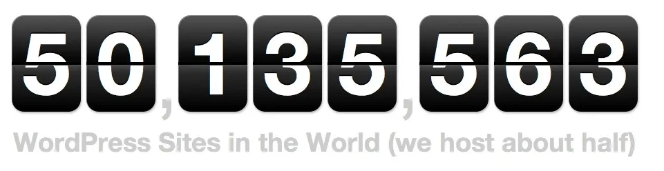 50 millions de blogs pour Wordpress.com — photo 1